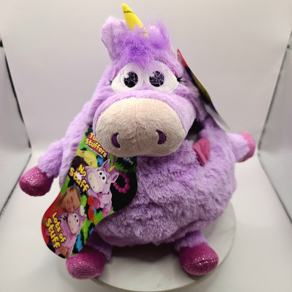 Mini Tummy Stuffers Purple Unicorn NWT